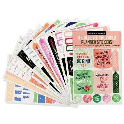 Essentials She Believed She Could Planner Stickers (Paperback)