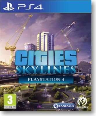 Cities Skylines (PlayStation 4, Blu-ray disc)