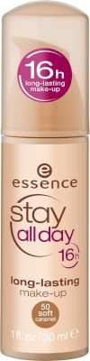 Essence Stay All Day 16h Long-Lasting Make-Up 50 - Soft Caramel