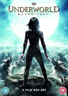 Underworld Quadrilogy - Underworld / Evolution / Rise Of The Lycans / Awakening (DVD)