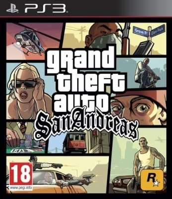 Grand Theft Auto (GTA): San Andreas (PlayStation 3, DVD-ROM)