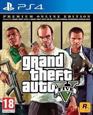 Grand Theft Auto V: Premium Online Edition (PlayStation 4)