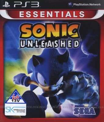 Sonic Unleashed (PlayStation 3, DVD-ROM)