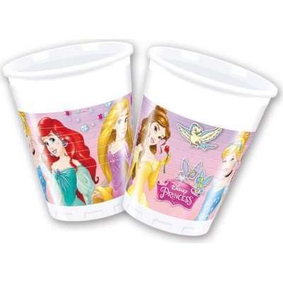 Disney Princess "I am a Princess" - Disney 8 Plastic Cups (200ml)