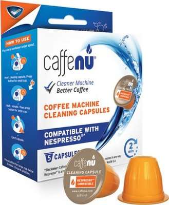 Caffenu Coffee Machine Cleaning Capsules (Nespresso & Caffeluxe Compatible)
