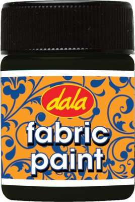 Dala Fabric Paint (50ml)(Black)