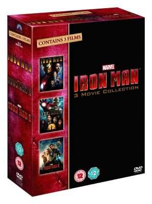 Iron Man: 3-Movie Collection - Iron Man 1 / 2 / 3 (DVD, Boxed set)
