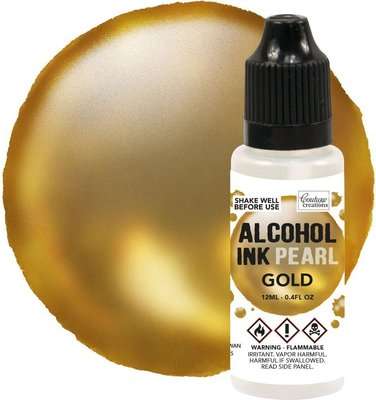 Couture Creations Alcohol Ink (12ml)(Gold Pearl)