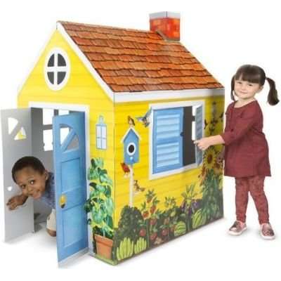 Melissa & Doug Pretend Play Country Cottage Indoor Playhouse