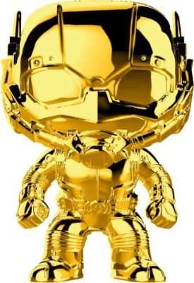 Funko Pop! Marvel: The First 10 Years - Ant-Man Figurine (Gold Chrome)