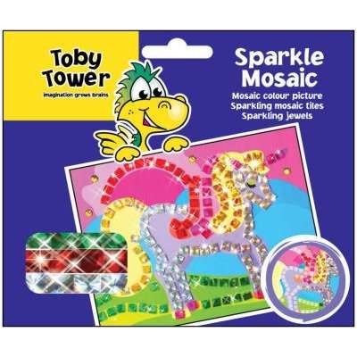 Toby Tower Sparkle Mosaic (Unicorn)