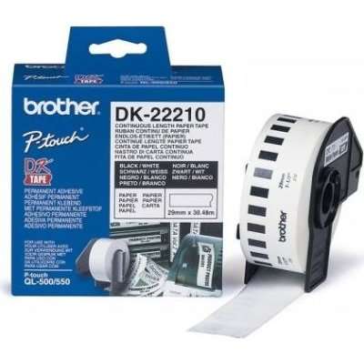 Brother DK-22210 Thermal Paper (29mmx30.48m)