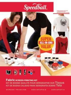 Speedball Super Value Fabric Screen Printing Set (Set 3)