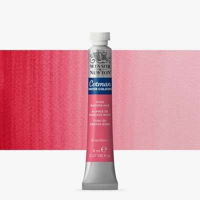 Winsor And Newton Cotman Watercolour Tube - Rose Madder (Aliz.l)(8ml)