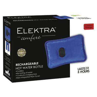 Elektra Comfort 2503 Rechargeable Electric Heating Pad (Blue)
