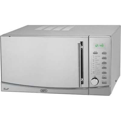 Defy Stainless Steel Microwave with Grill (34L)