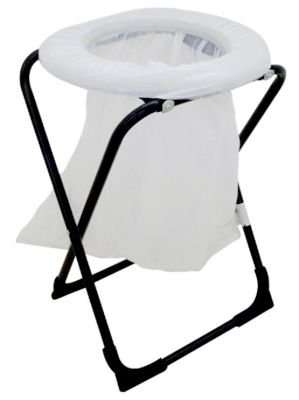 Oztrail Folding Toilet Chair with Bag
