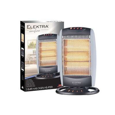 Elektra Comfort 2604 Halogen Floor Heater (400W/800W/1200W)(3 Bar)