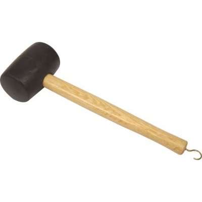 Leisure Quip Rubber Mallet with Tent Peg Puller (450g)