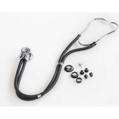 Rappaport Double Tube SF301 Stethoscope (Black)