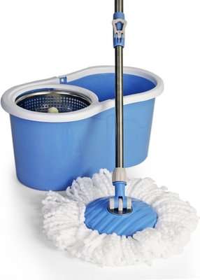 Fine Living Spin Mop - Figure 8 (Blue)