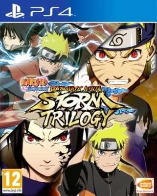 Naruto Shippuden: Ultimate Ninja Storm Trilogy (PlayStation 4, Blu-ray disc)
