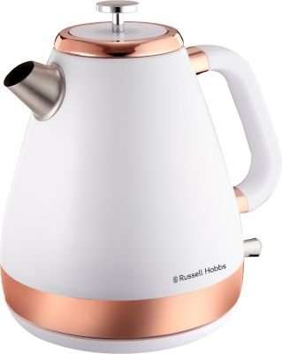Russell Hobbs Kettle (White & Rose Gold)