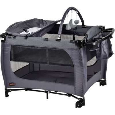 Chelino Siesta Camp Cot (Dark Grey)