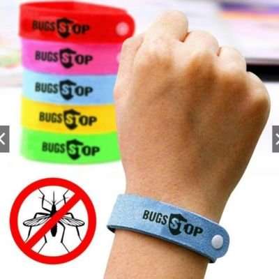 Bugstop Mosquito Band for Kids (Blue)