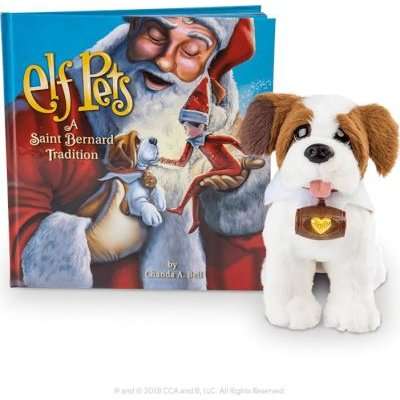 The Elf on the Shelf - Elf Pets: A St. Bernard Tradition