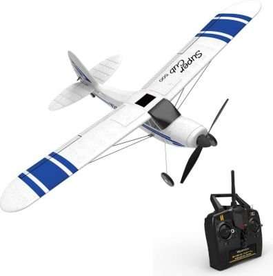Exhobby R/C Super Cub 500 Brushed 3 Channel Plane with Battery & USB Charger