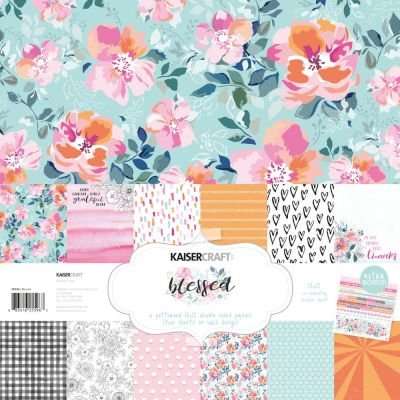 Paper Pack Blessed (12"x12")(12 Sheets)