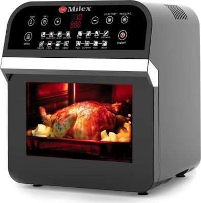 Milex Digital Hurricane Power 12L AirFryer Oven with Rotisserie