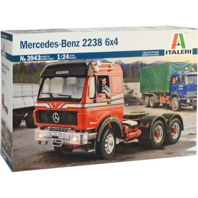 Italeri Mercedes-Benz 2238 6x4 With Super Decal Included (1/24)