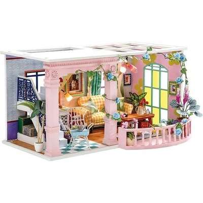 Robotime DIY Wooden Model House Kit - Sweet Patio