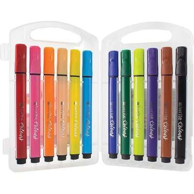 iWrite Colours Washable Kokis (Set of 12)