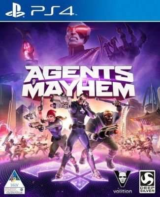 Agents of Mayhem (PlayStation 4, Blu-ray disc)