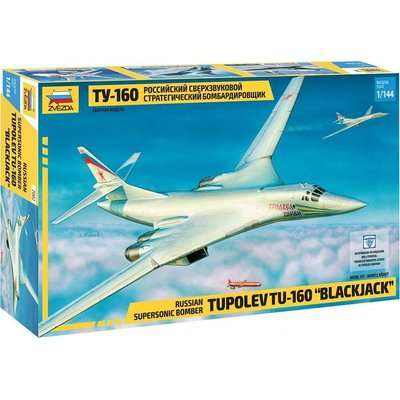 Zvezda Russian Supersonic Bomber "BLACKJACK" (1:144) (153 Piece)