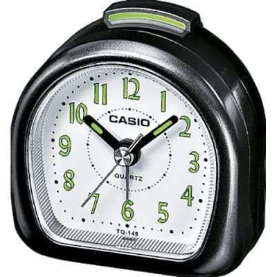 Casio Travellers Alarm Clock Bl (Black & White)