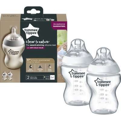 Tommee Tippee - Closer to Nature Bottle 260ml (2PK)