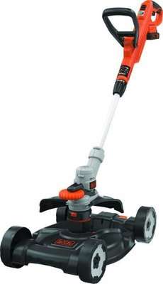 Black & Decker 18V Lithium-ion 3-IN-1 Strimmer Grass Trimmer (28cm)
