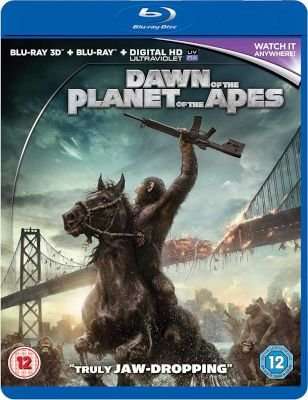 Dawn Of The Planet Of The Apes - 2D / 3D (Blu-ray disc)