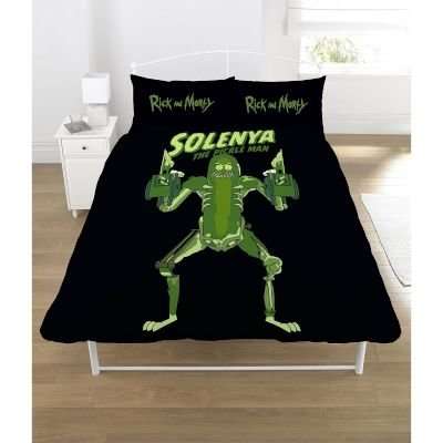 Rick & Morty Pickle Rick Rat Suit Reversible Duvet Set (Double) - Parallel Import