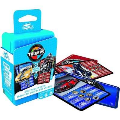 Shuffle Trumps Cars & Bikes Card Game