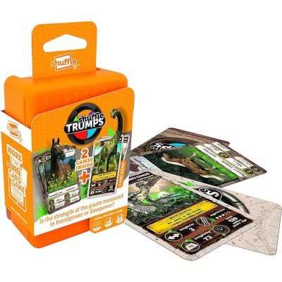 Shuffle Trumps Horses And Dinosaurs Card Game