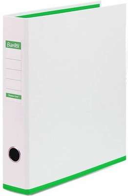 Bantex Two-Tone PP Lever Arch File (A4)(40mm)(Lime Green)