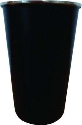 Leisure Quip Stainless Steel Tumbler with Rolled Edge (300ml) (Matt Black)