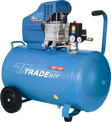 Tradeair 100L Direct Drive Compressors (1.5Kw / 2.0HP Lubricated)