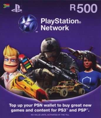 Playstation Network Voucher (PSN) - R500