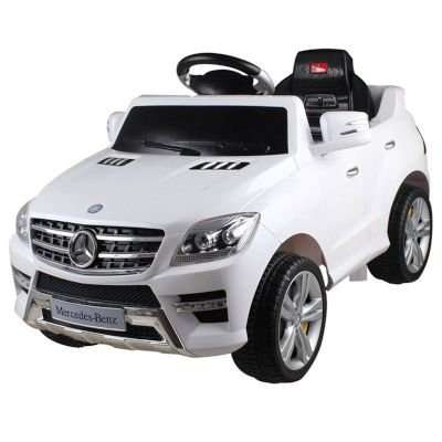 Ideal Toys Battery Operated ML350 Mercedes Benz Ride On (White)